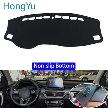

For Kia sportage R 2018 2019 Car Styling Non-Slip Bottom Covers Dashmat Dash Mat Sun Shade Dashboard Cover Capter