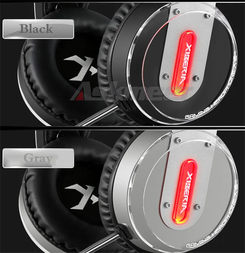 XIBERIA X12 Computer Gaming Headphones casque Best Headband Stereo Game Headset with Microphone Mic for PC Gamer (4)