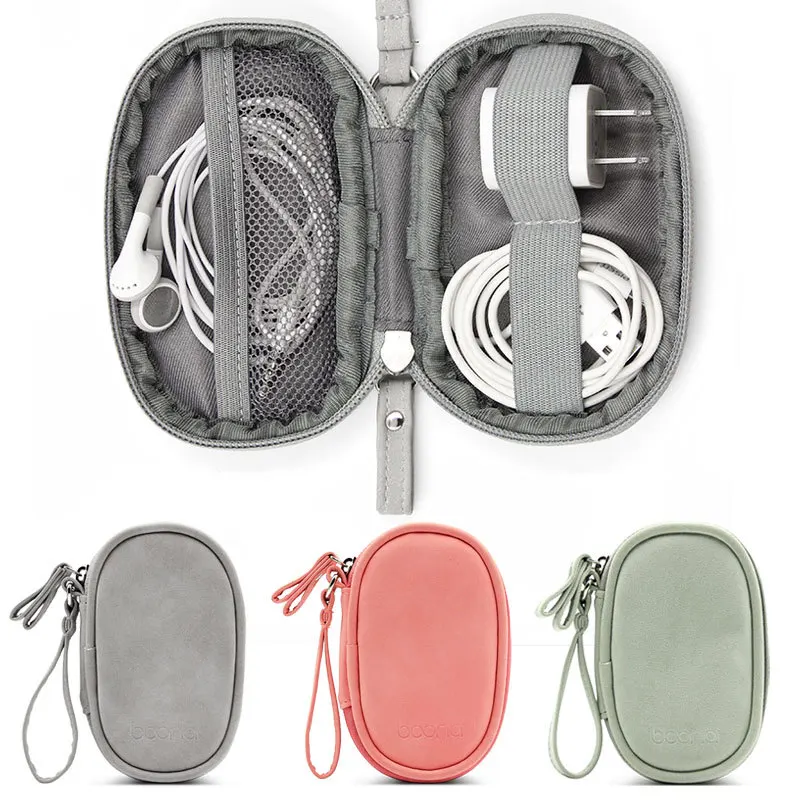 

Storage Bag Travel Kit Small Bag Mobile Phone Case Case Digital Gadget Device USB Cable Data Cable Organizer Travel Inserted Bag
