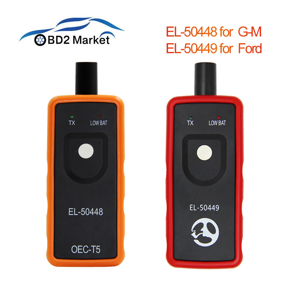 

EL50448 For G-M EL50449 For Ford TPMS Auto Tire Presure Monitor Sensor TPMS Reset Tool+Brake Fluid Tester