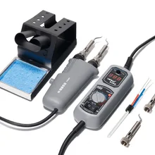 YIHUA 938D паяльная станция сварочные инструменты для интеллектуального PID контроля температуры Пинцет тип Электрический паяльник