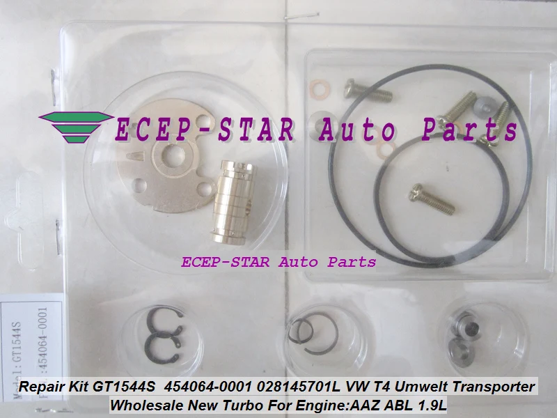 Turbo Repair Kit rebuild GT1544S 454064 454064-0002 454064-0001 028145701L For VW T4 BUS Umwelt Transporter 1995-03 AAZ ABL 1.9L ) (1)