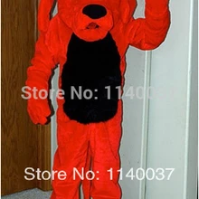Талисман красная собака костюм талисмана Модный на заказ костюм аниме косплей наборы mascotte тема маскарадный костюм карнавальный костюм