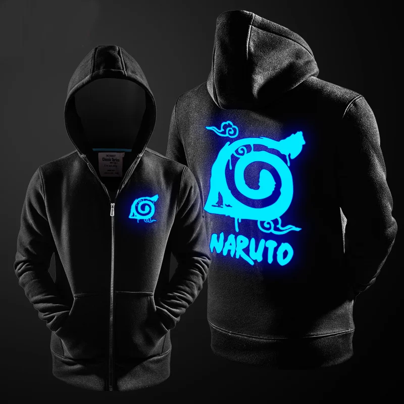 Черные толстовки с аниме kakasi Uchiha карнавальный костюм ootuki Hagoromo Uzumaki светящиеся