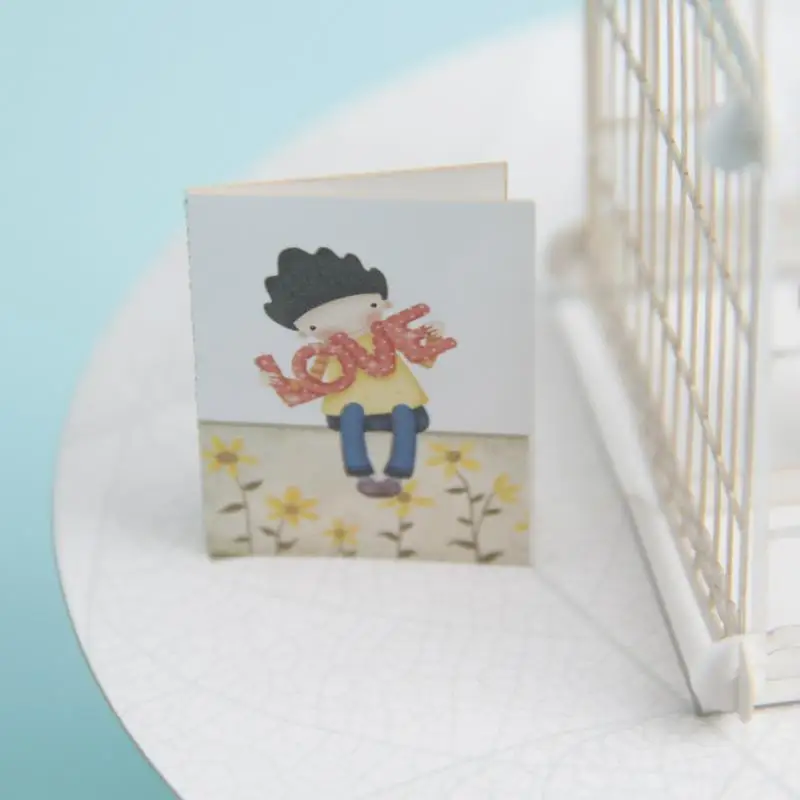1 шт вверх 3D поздравительная открытка стол птичья клетка патерн с днем рождения любовь подарок поздравительная открытка стол Декор Свадебная Открытка Подарок Ремесло