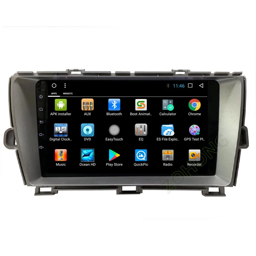 Excellent 9 inch PIP Octa 8 Core Android Car DVD Player for Toyota Prius auto Multimedia Navigation GPS Radio stereo FM bluetooth WIFI Map 4