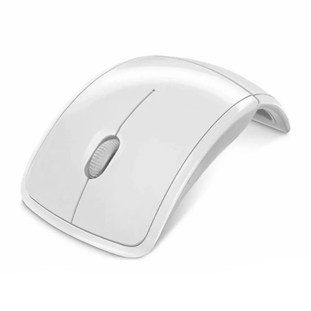 

2.4G Wireless Mouse Ergonomic Optical Mice 1200DPI Folding Mouse with USB Receiver Mouse for Laptop PC Notebook