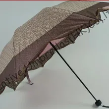 Кленовые листья зонтик, леопарда печатных дизайн, 8 ребер, в три раза, руководство зонтики, имитация рай зонтик. oem позволили