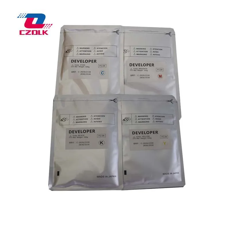 Compatível para Toshiba Nova Desenvolvedor E-estúdio 2051c 2551c 2050c 2550c 250 g - Bolsa 4 Pçs Set pó fc 30 3 Cheap Pó p toner