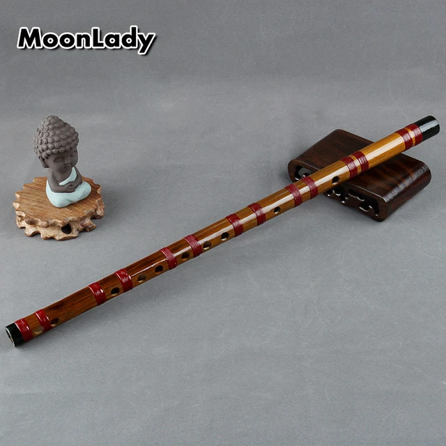 Bamboo Flute with Black red Musical Instruments Chinese Traditional Woodwind Instrument not Xiao not Shakuhachi dizi flute