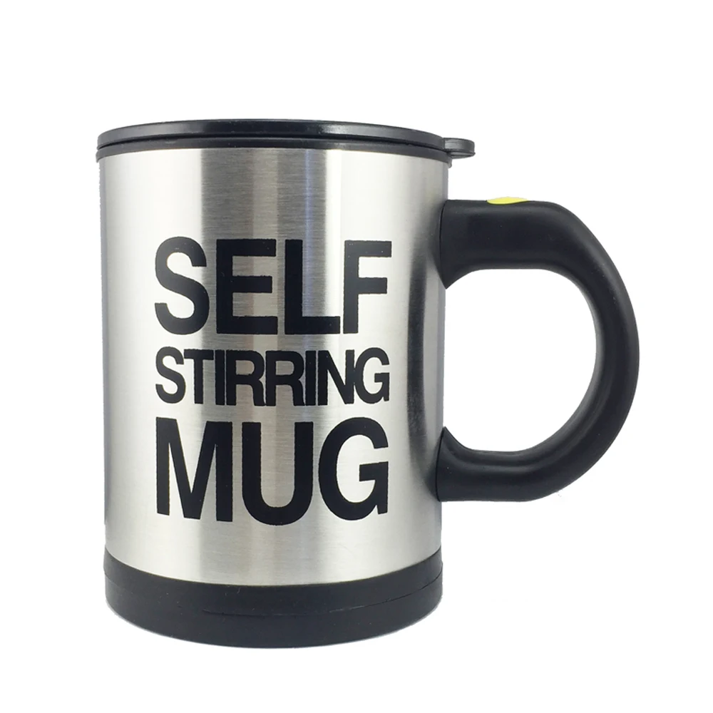 Creative-Coffee-Mug-400ml-13-5oz-Stainless-Steel-Surface-Cup-with-Lid-Lazy-Automatic-Self-Stirring
