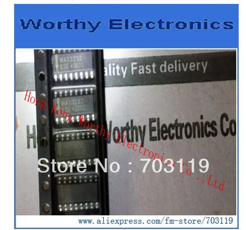 

10pcs/lot MAX3232ESE+T MAX3232ESE+ MAX3232ESE MAX3232E MAX3232 SOP-16