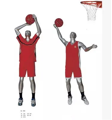 

High Quality Male Sports Mannequin For Basketball Show Fashionable Female Sport Model On Sale
