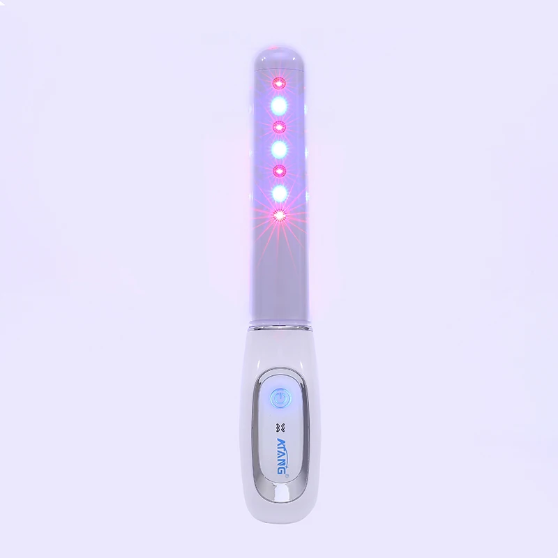Женщина здравоохранения красный лазер синий светодиод терапии устройства аппарат для женщин вагинит, цервицит терапии, вагинальное омоложение - Цвет: laser vaginal
