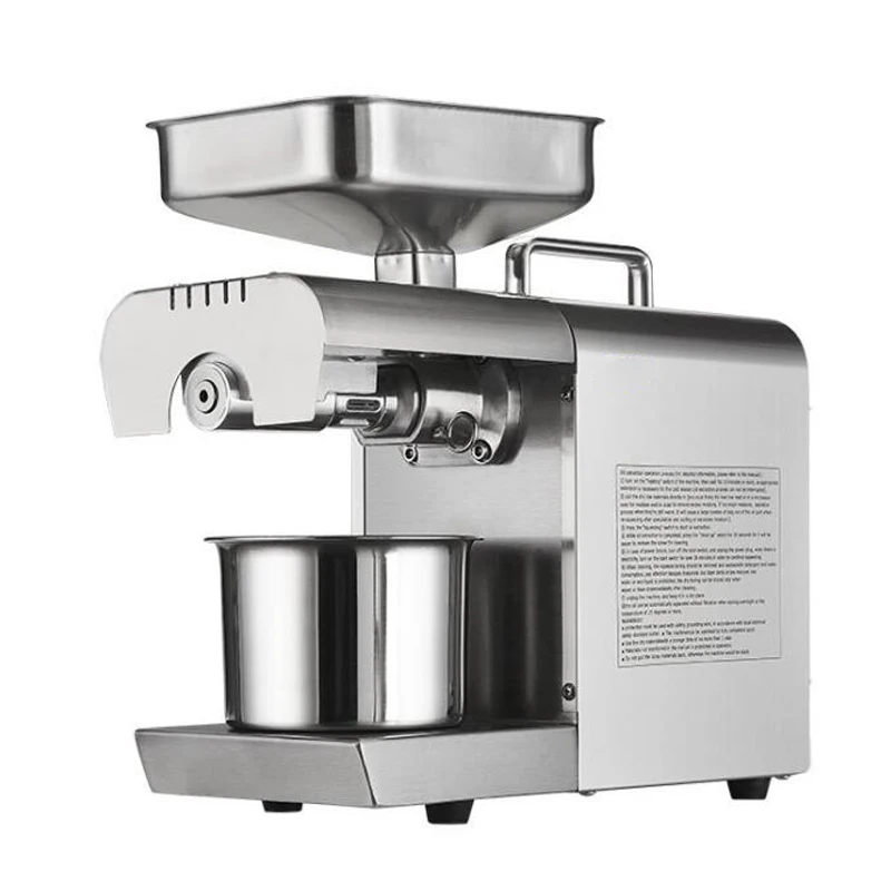 Best Sale High Oil Extraction Rate Energy Saving Cold Press Oil Expeller Machine Small Mini Oil