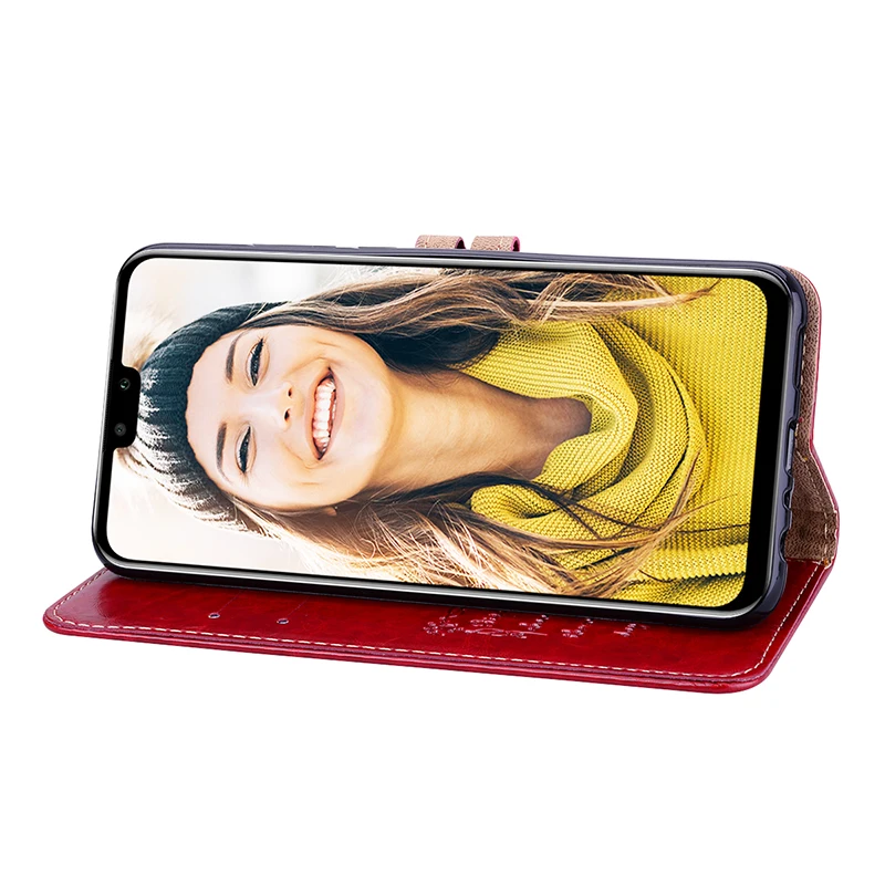 Кожаный чехол кошелек для Huawei Y9 2019 Y7 Y5 Prime 2018 чехлы Y6 Pro Y3 2017 Y5II с откидной крышкой и