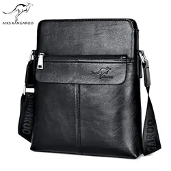 Аикс кенгуру сумка Для мужчин дизайнерские Сумки высокое качество плечо небольшой мужской моды кожа Винтаж Для мужчин Курьерские сумки