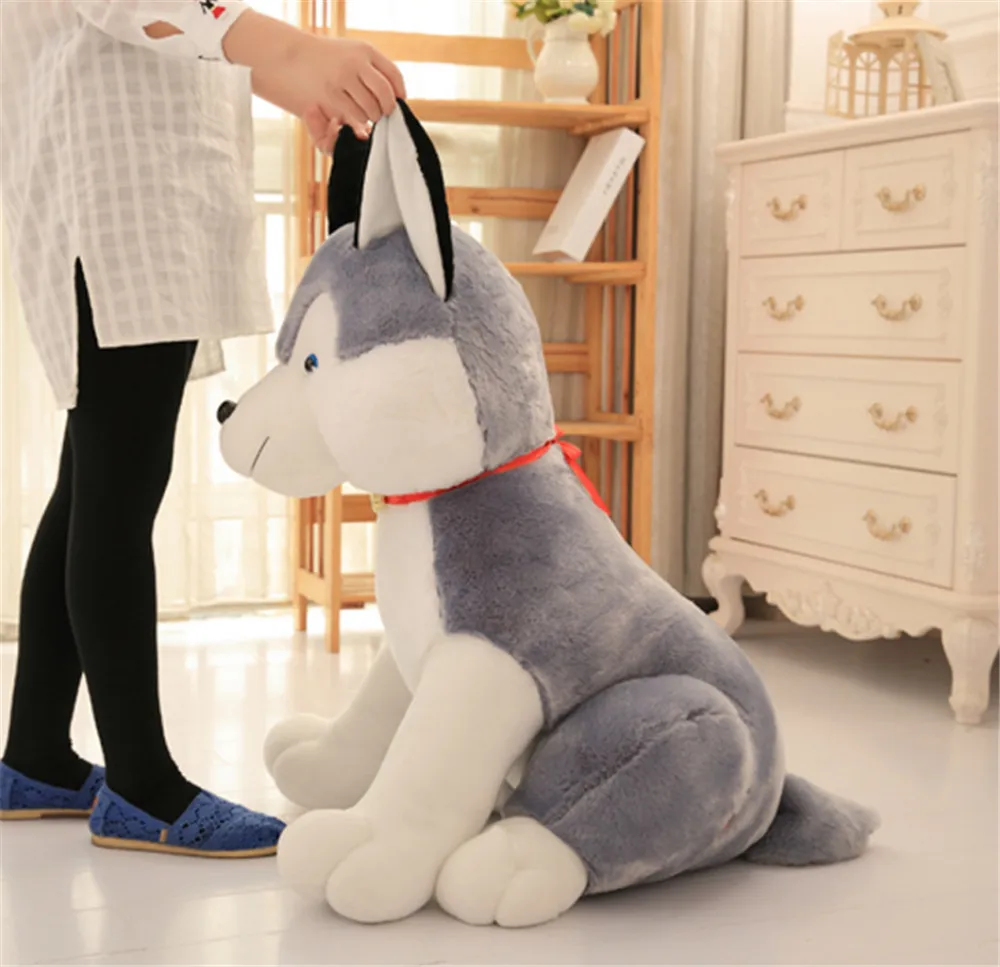 stuffed plush husky dog 5