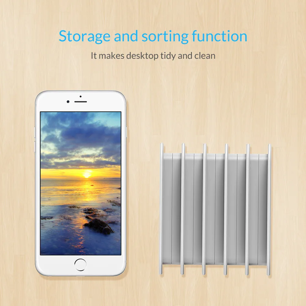  ORICO 5 Klammern Handy Halter für iphone ipad Tablette Festen Unterstützung Schreibtisch Handy Halt