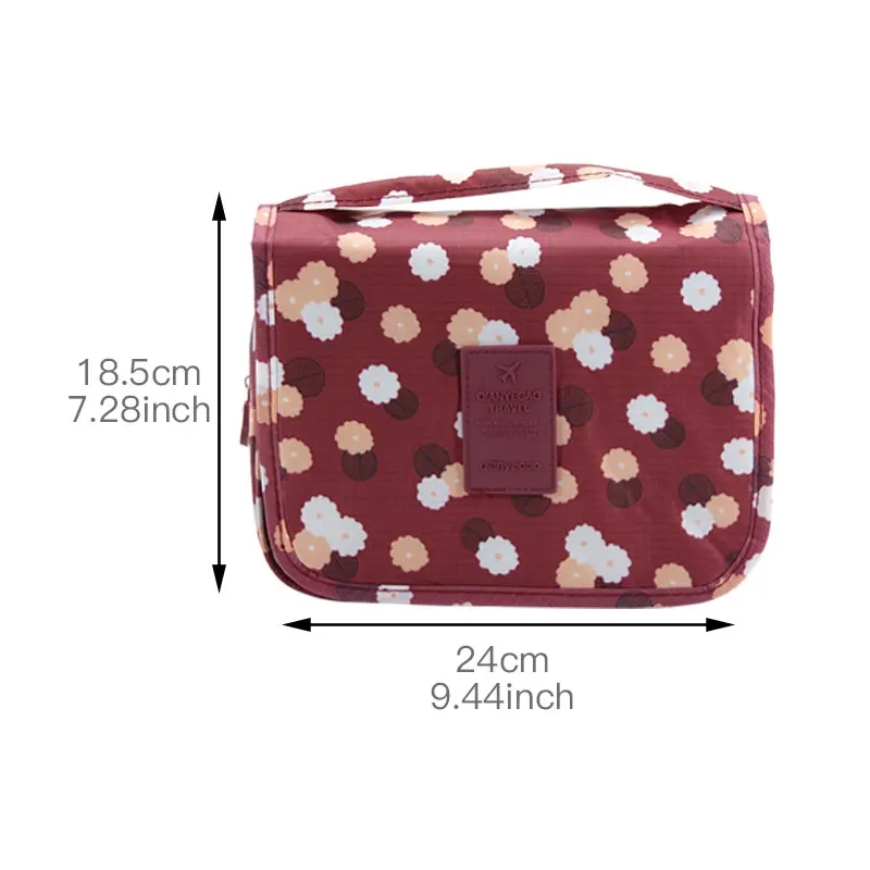 DINIWELL تعليق الزينة عدة النايلون سستة السفر حقيبة التخزين ل مستحضرات التجميل تحمل أدوات الزينة حاويات شبكية ماكياج أدوات المنظم