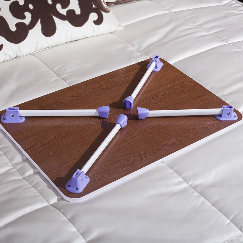 الحديثة الحد الأدنى مكتب للحاسوب شخصي بسيط طاولة قابلة للطي طالب Bedtable مع عنبر بسيطة صغيرة الجدول للطي مكتب دراسة