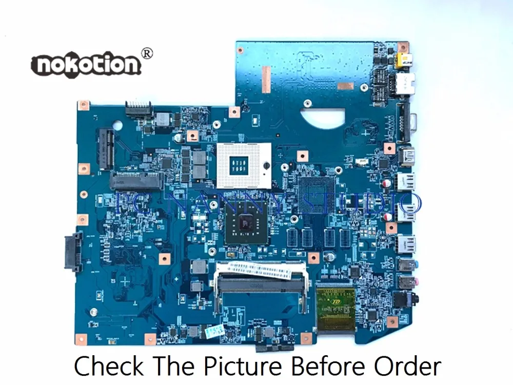 

PANANNY for Acer Aspire 7736Z 7736 Laptop Motherboard MBPJB01001 GL40 DDR2 tested