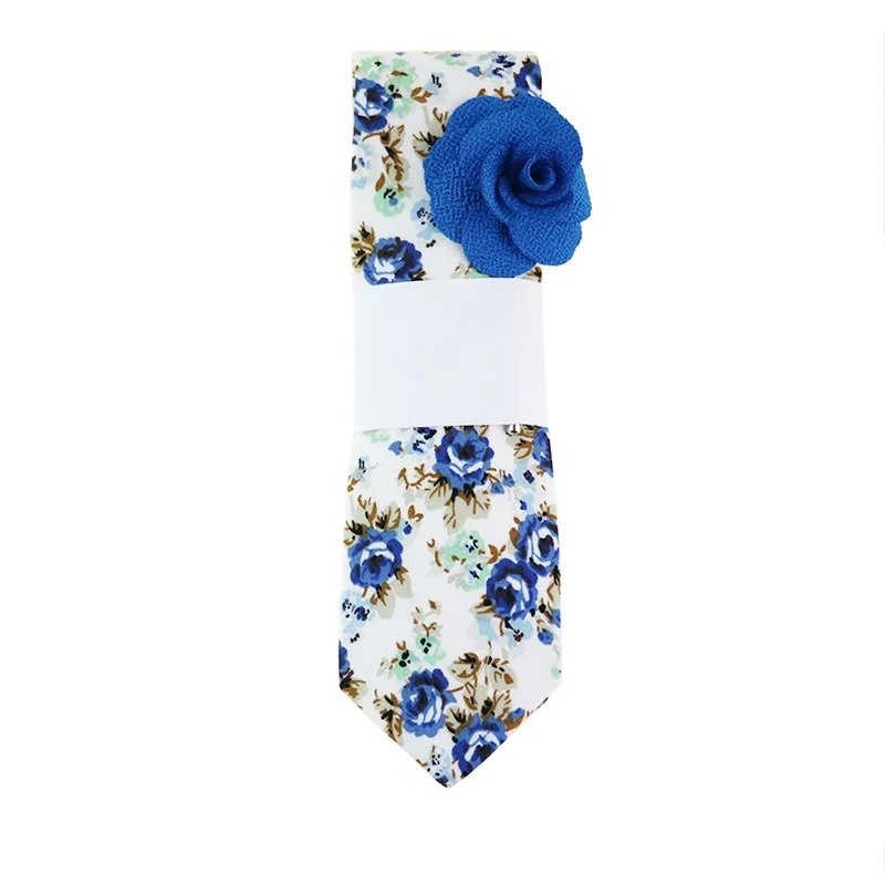 

Mantieqingway 6cm Skinny Ties for Men Women Fashion Casual Floral Tie Blue Neckties Wedding Bow Tie Slim Gravatas Accessories