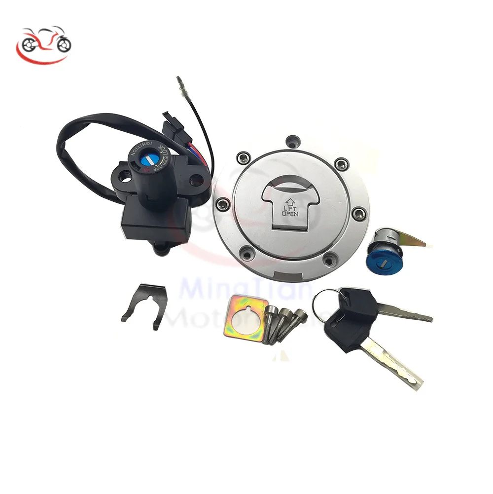 

Motorcycle Ignition Switch Oil Fuel Gas Tank Cap Cover Seat Locks Key Set For Honda CBR600 CBR 600 F2 F3 1991-1998 1997 1996