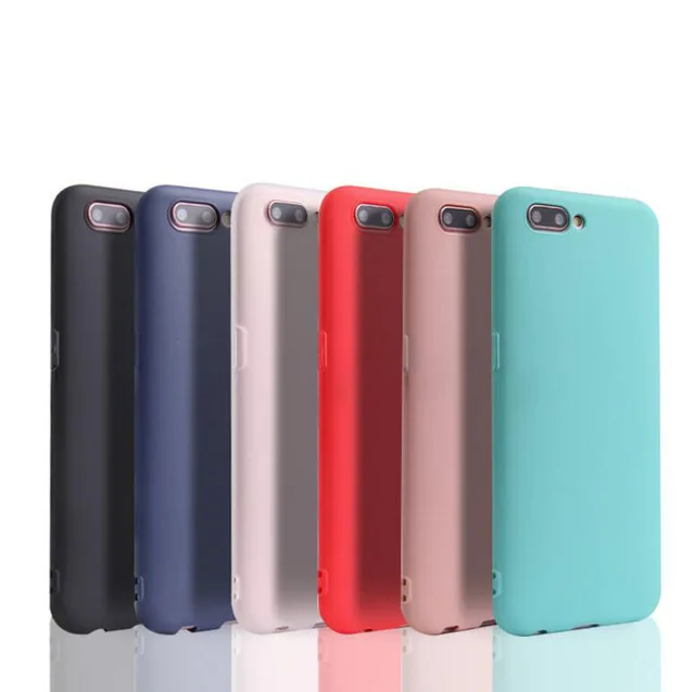

Luxury Candy Solid Color Case for Oneplus 6T 6 5T 5 Silicon Ultra Slim Protective Cover for One Plus 5T 1+ 6 5 6t Matte TPU Capa