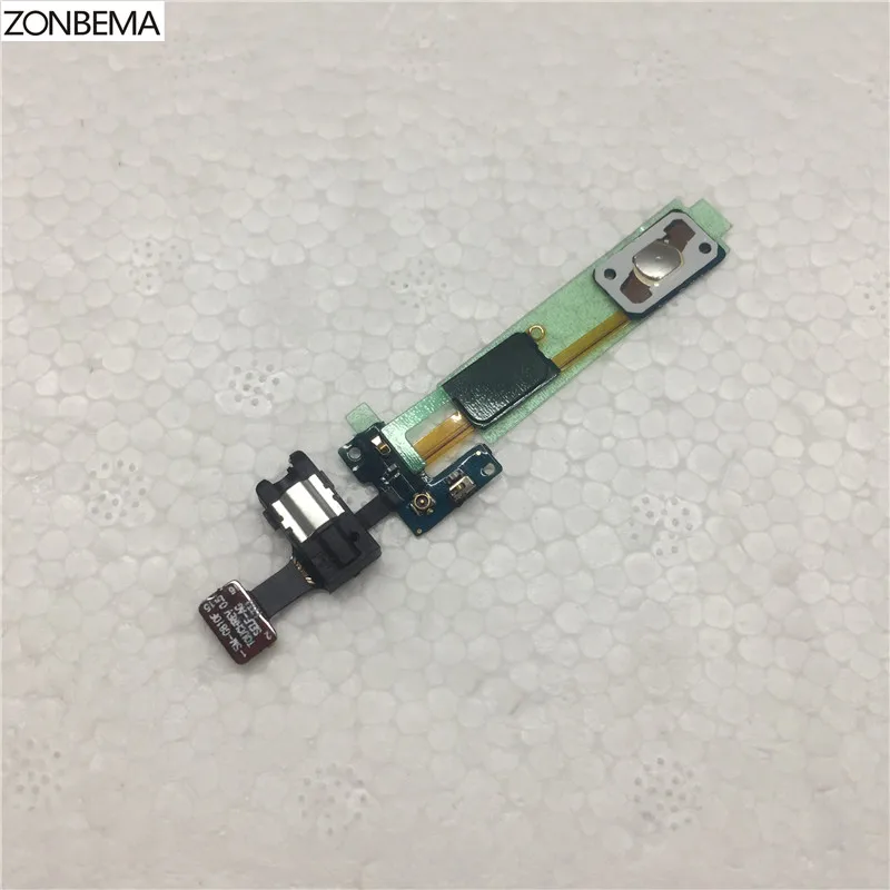 

ZONBEMA 10pcs/lot New Home Button keypad Sensor Audio Jack Headphone Flex Cable For Samsung Galaxy J7 Prime On7 2016 G610