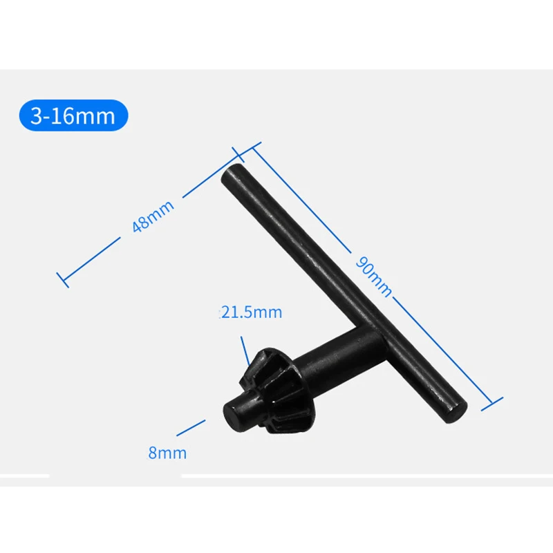 Металлическое Крепление шпиля сверлильный патрон и гаечный Ключ патрон быстрого изменения сверлильный патрон ключ Т образный ручка для