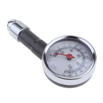 

Vintage Car Tire Air Pressure Gauge Dial Meter Tester 0-100 PSI 0-7.5Kg/m2 Jeep Motorcycle Tyre Accessories
