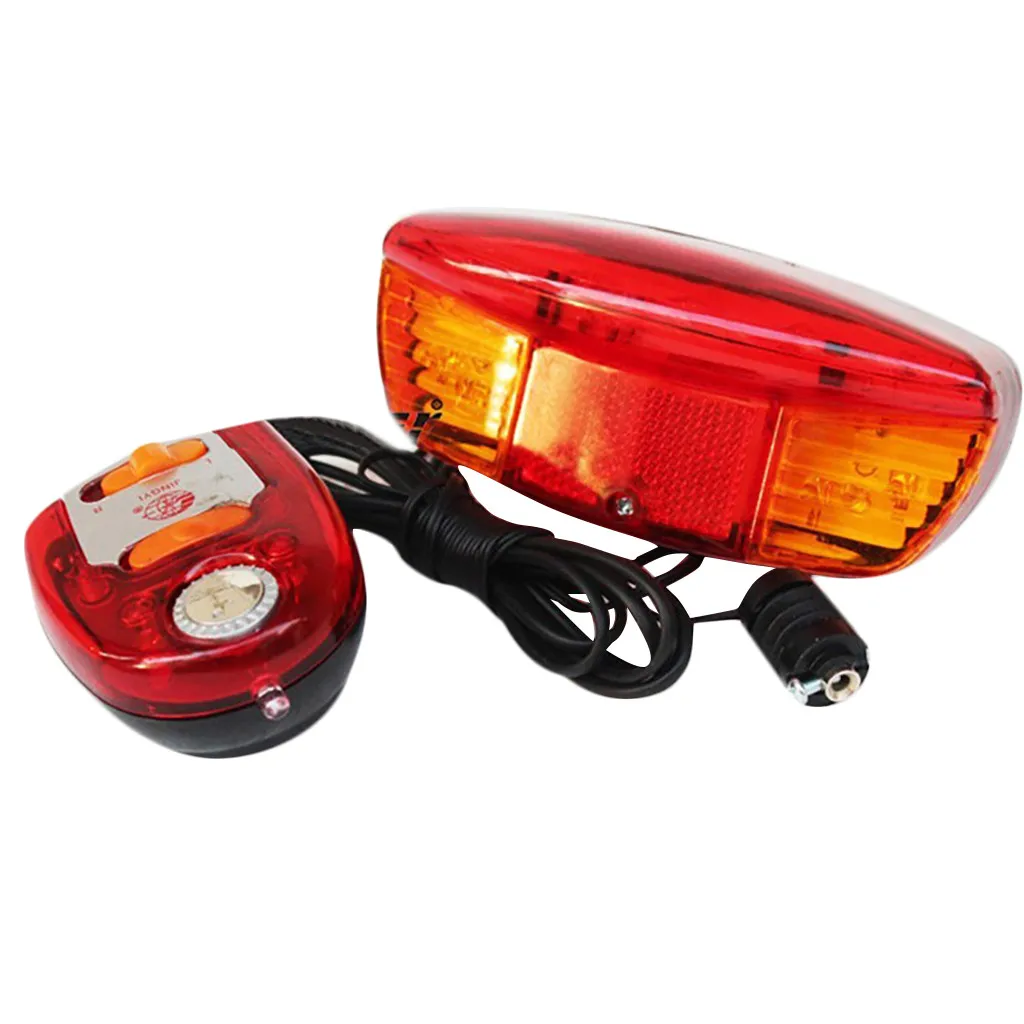 Perfect LED Bicycle Bike Turn Signal Directional Brake Light Lamp 8 sound Horn Low Power Consumption Black Biking/Hiking #PEX 1 Perfect LED Bicycle Bike Turn Signal Directional Brake Light Lamp 8 sound Horn Low Power Consumption Black Biking/Hiking #PEX 1