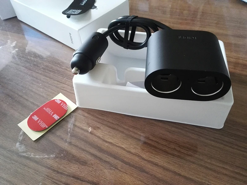 Original Xiaomi Roidmi 1 to 2 Car Cigarette Lighter Charger Adapter (22)