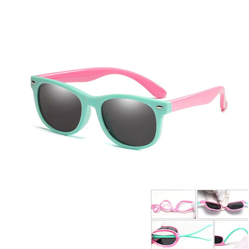 New Polarized Kids Sunglasses Boys Girls Baby Infant Fashion Childern