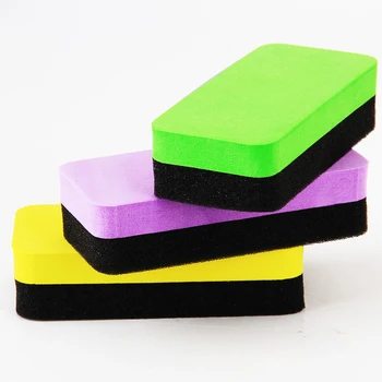

1 Pcs Deli 110mm X 50mm X 30mm High Quality Magnetic White Board Erasers Drywipe Marker Cleaner School Office Whiteboard