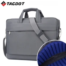 Waterproof Laptop bag 17.3 17 15.6 15 14 inch Business Men Computer bags Fashion Handbags Women Shoulder Notebook bag