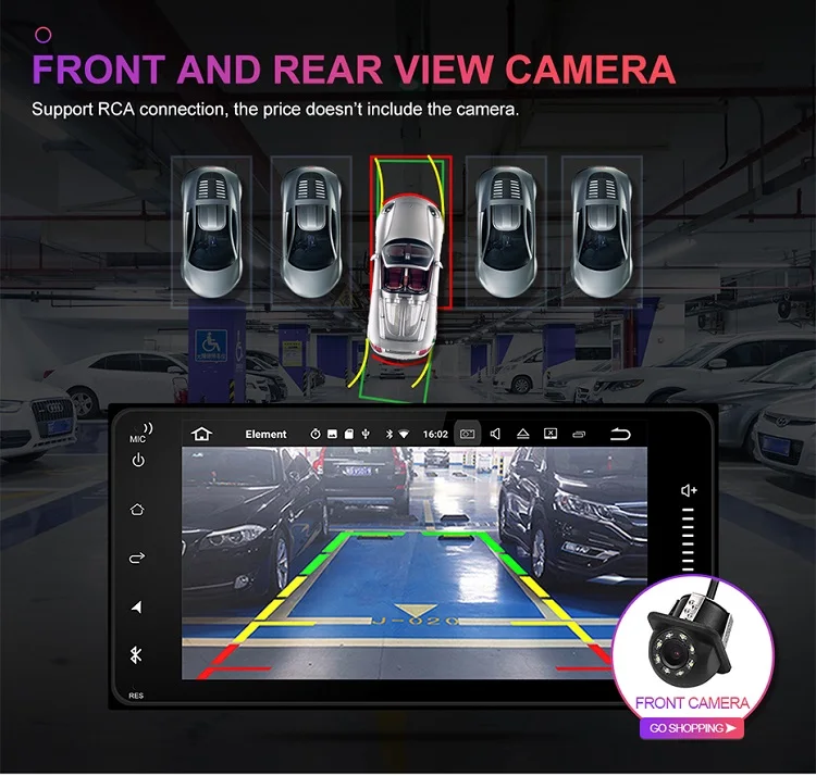 Excellent Isudar 2 Din Auto Radio Android 9 For Toyota/Corolla/Terios/Altis/RAV4/CAMRY Universal Car Multimedia Video Player GPS USB DVR 16