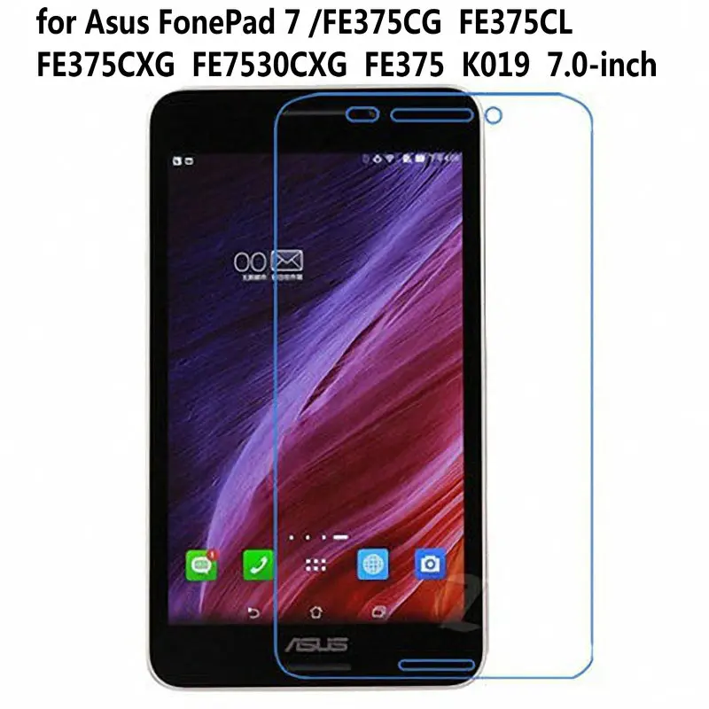 Защитная пленка из закаленного стекла для Asus FonePad 7 FE375CG FE375CL FE375CXG FE7530CXG FE375 K019 7," стеклянная пленка