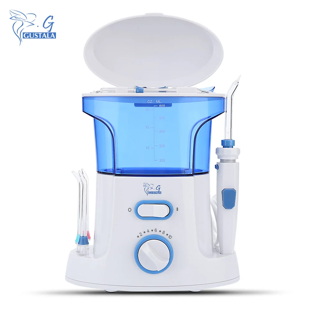 Gustala 600ml Portable Dental Flosser Oral Irrigation Dental Care Teeth
