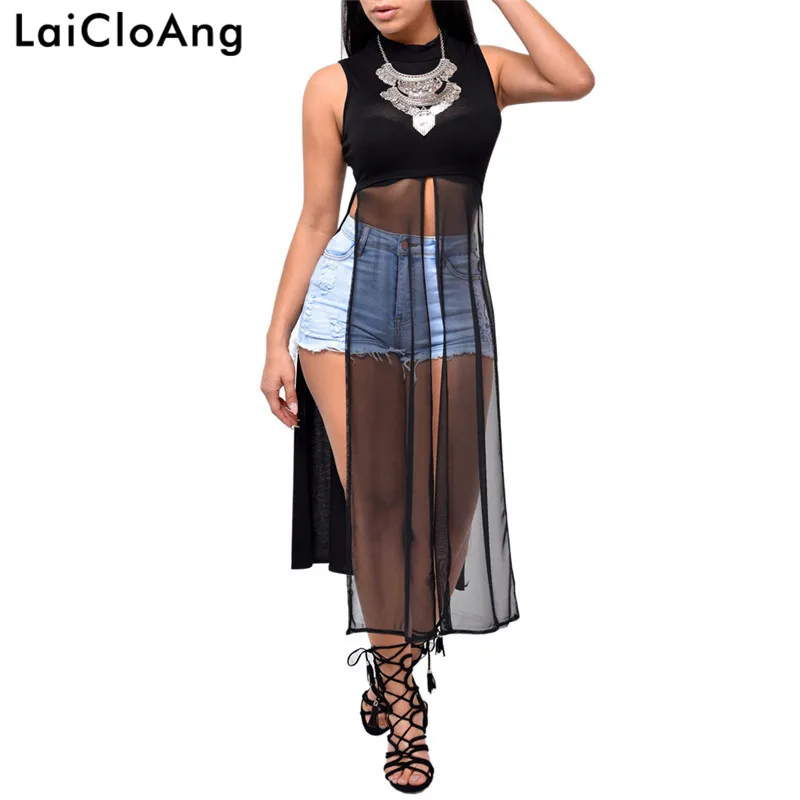 loose mesh dress