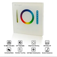 Новый Milight Smart Panel Led Контроллер RGB RGBW RGB + CCT СВЕТОДИОДНЫЙ Сенсорный Выключатель Панели Контроллер Led Диммер для Светодиодных полосы, Свет панели