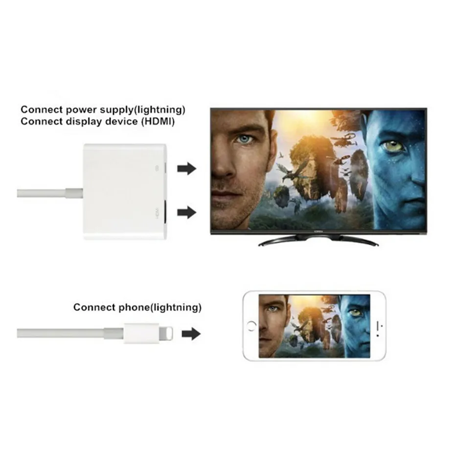Basix Lighting to HDMI Digital AV Adapter Cable 5