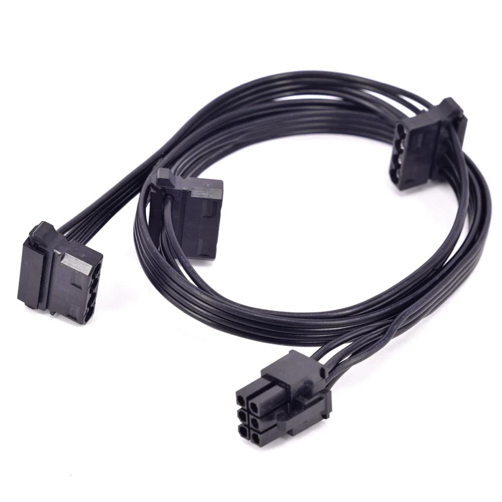50cm COMeap Corsair Modular Power Supply 6 Pin Male to 3X 4 Pin Molex Female Hard Drive Power Adapter Cable for BTC Mining Riser Card 20-in 50cm COMeap Corsair Modular Power Supply 6 Pin Male to 3X 4 Pin Molex Female Hard Drive Power Adapter Cable for BTC Mining Riser Card 20-in