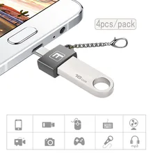 Besegad 4 шт. 5 Гбит/с usb type-C OTG к USB 3,0 адаптер type C конвертер для MacBook Pro samsung Galaxy Note 8 S8 Google Pixel