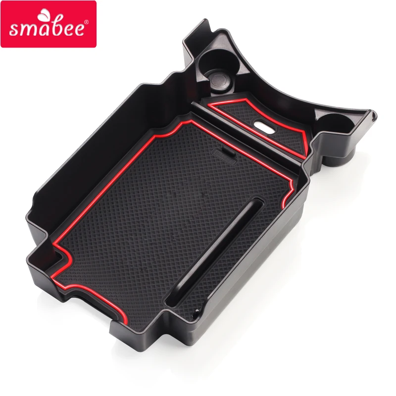 

smabee Car central armrest box For Honda civic 2015-2021 Interior Accessories Stowing Tidying RED