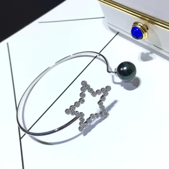 

2 Color Pearl Bracelet Findings Nice Quality Bracelet Chain ADJUSTABLE Bangle Settings Jewelry Parts Star Accessories