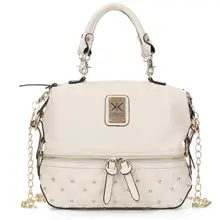 2017 New Pu Leather Bags Handbags Women Famous Brands Big Women Crossbody Bag Trunk Tote Designer Shoulder Bag LJ-0626 guqiwt 2018luxury canvas bag embroidered letter bags designer handbags women famous brands bag crossbody bag