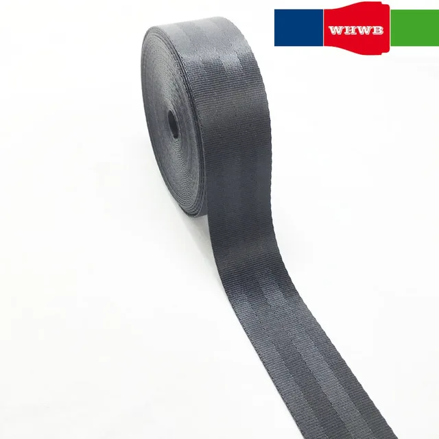 38mm Wide 50 meters Roll Seat Belts bing Straps Quality Polyester