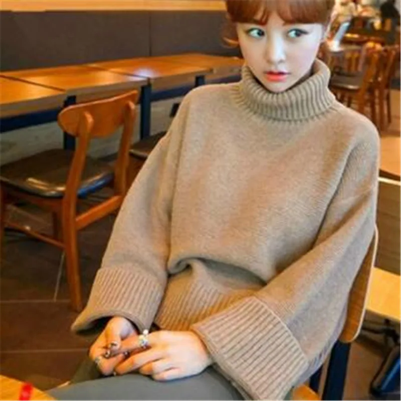 high neck sweter for women